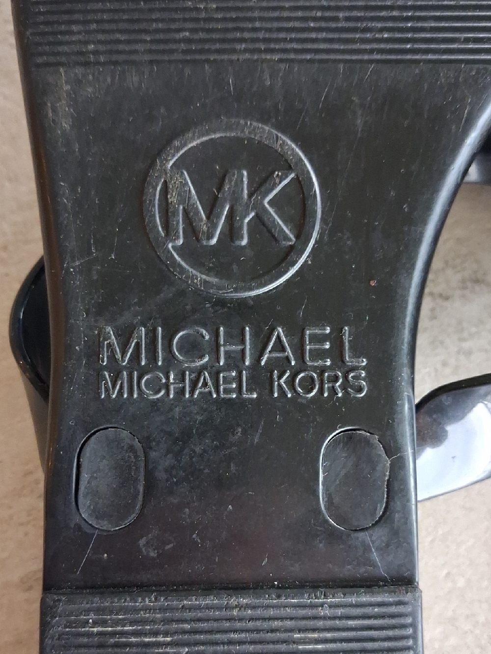 MICHAEL Michael Kors Kayden Bow Jelly Thong Sandals ** Size 9 - Picture 8 of 8